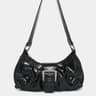 Vintage Leather Shoulder Bag Retro Armpit Purse For Women 10