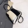Retro Kiss Lock Clutch Crossbody Leather Bag Large Capacity Vintage Handbag 7