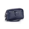 Genuine Leather Wallet Women Clutch Purse With Chain Crossbody Wrist Bag 2