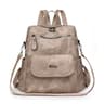 Urban Chic Leather Backpack Women Large Capacity Fashion Travel Backpack