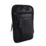 Leather Waist Bag for Men Crossbody Phone Holder Compact Outdoor Travel Belt Bag