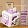 6 In 1 Montessori Educational Toys Sensory Busy Board Baby Practice Skills Drawer Cube Fidget Educa 7