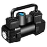 Air Compressor Dual Cylinder Tire Inflator Heavy Duty Car Electric Air Pump With LED Light Portable 6