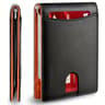 Synthetic Leather Slim Smart Wallet For Men RFID Blocking Credit Card Holder With Money Clip Thin M 5