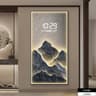 Digital Display Wall Clock With LED Lights Stylish Living Room Decor Electronic Hanging Painting Cl 4