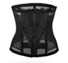 Women Tummy Control Shapewear, Dimmkof 9 Steel Bones Waist Trimmer with Double Buckle, Breathable Workout Girdle