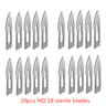 Carbon Steel Surgical Blades for Phone Repair, Carving, Eyebrow Grooming, Animal Care & Scalpel Knife Precision Cutter