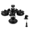 Heavy Duty Suction Cup Camera Car Mount With Tripod Adapter and Phone Holder for GoPro Hero & DJI Osmo Action Series