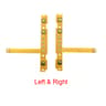 Button Ribbon Flex Cable for Nintendo Switch JoyCon, Replacement Part for Left/Right Controller Repair