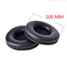 Universal 40mm–110mm Ear Pads For Headphones Covers, Soft Sponge Leather Foam Cushion Replacement Set