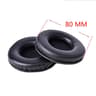 Universal 40mm–110mm Ear Pads For Headphones Covers, Soft Sponge Leather Foam Cushion Replacement Set