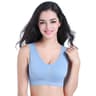 Wireless Seamless Thin Bra, Plus Size Non-Underwire Brassiere for Women Yoga, Sports & Everyday Comfort