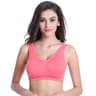 Wireless Seamless Thin Bra, Plus Size Non-Underwire Brassiere for Women Yoga, Sports & Everyday Comfort