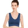 Wireless Seamless Thin Bra, Plus Size Non-Underwire Brassiere for Women Yoga, Sports & Everyday Comfort