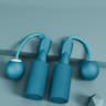 Cordless Skipping Rope With Heavy Ball Fast Jump Rope For Men  Women Portable Fitness Tool For Yoga 5