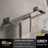 No Drill Towel Holder Wall Mount Bathroom Hand Towel Rack Bathroom Plastic Towel Bar 11