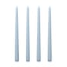Long Burning Taper Candles, 4 Pack, Dripless Smokeless Unscented, for Home Interior and Valentine's Decor