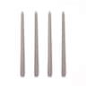 Long Burning Taper Candles, 4 Pack, Dripless Smokeless Unscented, for Home Interior and Valentine's Decor