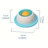 Slow Feeder Pet Lick Mat Yogurt Licking Plate Interactive Snack Bowl for Dogs and Cats