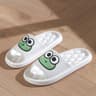 Summer Beach Slides With Cartoon Frog Design AntiSlip Bathroom Flip Flops For Home 4