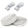 Elastic No Tie Shoe Laces Widened Flat Shoelaces With Press Lock For Sneakers Kids  Adults 9