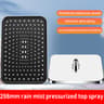 Luxury High Pressure Rainfall Shower Head Adjustable Angles AntiClogging Nozzles WaterSaving Design 6