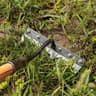 HeavyDuty Carbon Steel Garden Hand Rake For Efficient Weeding  Soil Scarifying 0