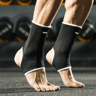 Knitted Sports Ankle Brace MultiSport Compression Support For Football And Basketball Breathable St 6