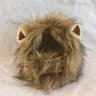 Funny Pets Clothes Hat Cute Cat Wig Lion Mane Costume for Cats & Dogs Cosplay Party Accessories with Ears