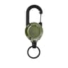 Retractable Keychain With Carabiner And Steel Wire Rope Heavy Duty SpringLoaded For Outdoors 6