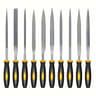 Premium Needle File Set HighCarbon Steel Files With NonSlip Ergonomic Handles For Precise Filing On 6