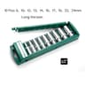 Hex Socket Wrench Head Set for Ratchet Short & Long Deep Nut Driver Sleeves with Holder