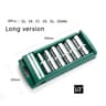 Hex Socket Wrench Head Set for Ratchet Short & Long Deep Nut Driver Sleeves with Holder