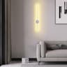 Modern Wireless Wall Light Rechargeable Wall Sconce with Remote Control for Bedroom Hallway