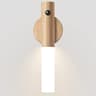 Motion Sensor Night Light Rechargeable Magnetic Wooden Wall Sconce For Bedroom Hallway And Stairs 7