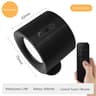 LED Wall Lamp Rechargeable Wall Sconce With Remote Touch Control And Color Modes 5