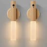 Smart Motion Sensor Night Light Rechargeable LED Magnetic Cabinet Light For Bedroom Kitchen Hallway 6