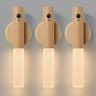 Smart Motion Sensor Night Light Rechargeable LED Magnetic Cabinet Light For Bedroom Kitchen Hallway 8