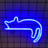 Cute Cat Neon Light LED Wall Decor for Bedroom Kawaii Cat Neon Sign Room Decoration Gift