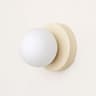 Macaron LED Wall Lamp Modern Glass Wall Sconce for Bedroom and Home Decor