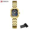 Square Stainless Steel Ladies Watch Elegant Fashion Wristwatch 6