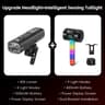 Smart Light Sensing Bike Front Light Lumen Portable Cycling Headlight
