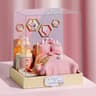 Mini DIY Doll House Kit Flower House Puzzle With Furniture Decor