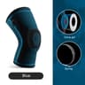 Double Compression Knee Sleeve Support for Sports Running Gym Joint Stability and Recovery