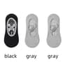 Womens Non Slip Pilates Grip Socks with Breathable Backless Ballet Strap Design