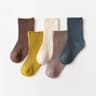 Soft Cotton Baby Socks Pair Set for Boys and Girls Korean Style Everyday Kids Socks