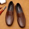 Mens Genuine Leather Oxford Dress Shoes for Business Formal and Casual Wear
