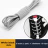 Quick Lock Elastic No Tie Shoelaces for Sneakers and Everyday Shoes