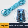 Quick Lock Elastic No Tie Shoelaces for Sneakers and Everyday Shoes