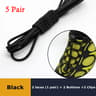 Quick Lock Elastic No Tie Shoelaces for Sneakers and Everyday Shoes